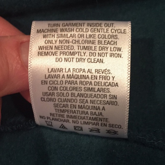 🌿Laura Scott Hunter Green Sweat Jacket - Picture 6 of 9